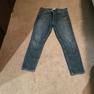 Agolde Straight leg high rise jeans size 30
